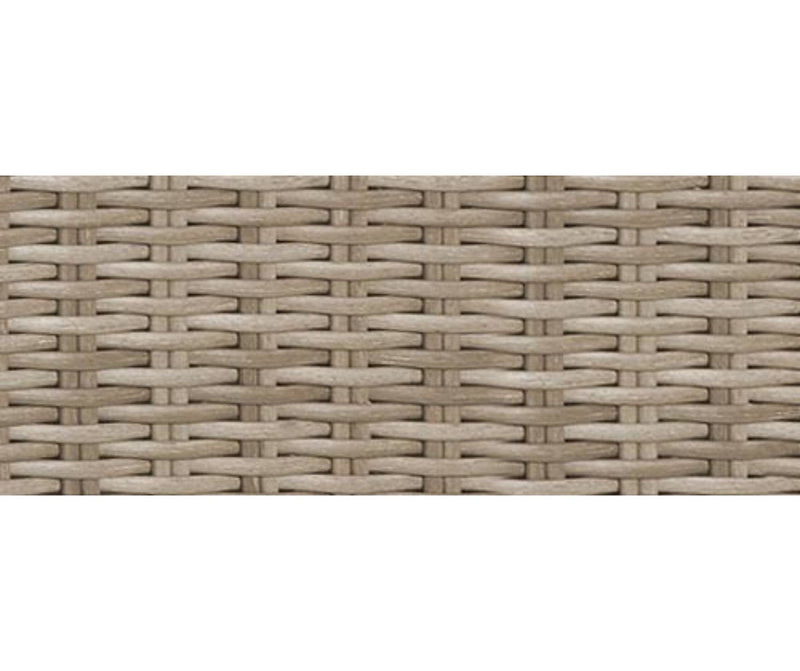 Kettler Palma Table Dark Oak Slat Top - Oyster