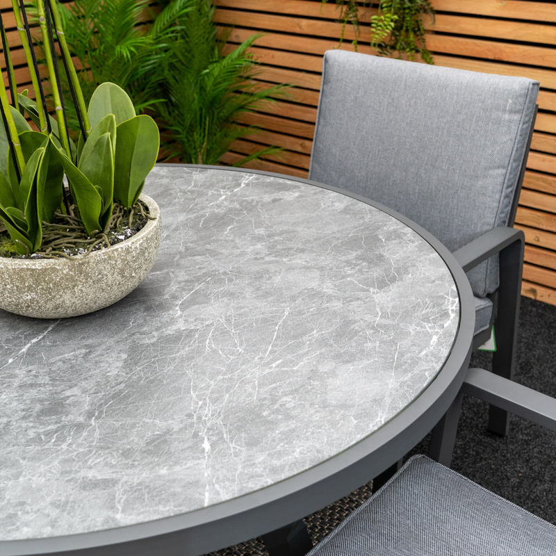 Mayfair Outdoor 4 Seat Round 120cm Dining Seat