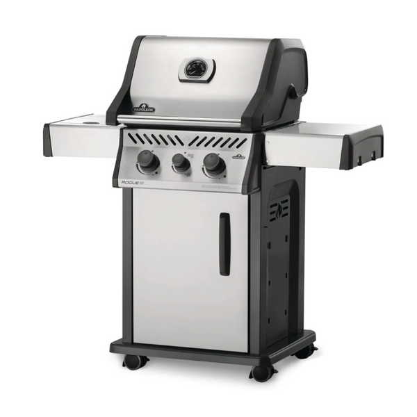 Napoleon Rogue XT365 SIB Stainless Steel Gas BBQ with Infrared Side Burner