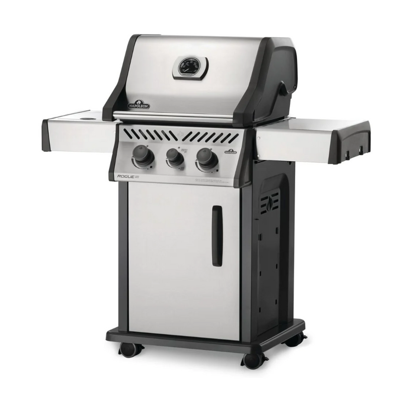 Napoleon Rogue XT365 SIB Stainless Steel Gas BBQ with Infrared Side Burner
