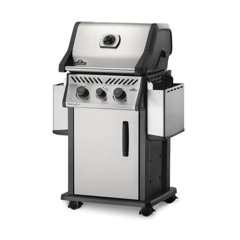 Napoleon Rogue XT365 SIB Stainless Steel Gas BBQ with Infrared Side Burner