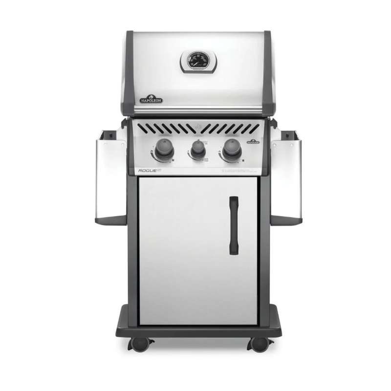 Napoleon Rogue XT365 SIB Stainless Steel Gas BBQ with Infrared Side Burner