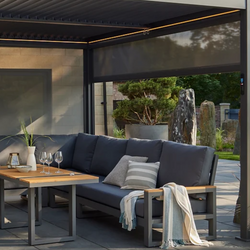 Royce Cube Pergola Pull Down Screens 3.6 Metre Width