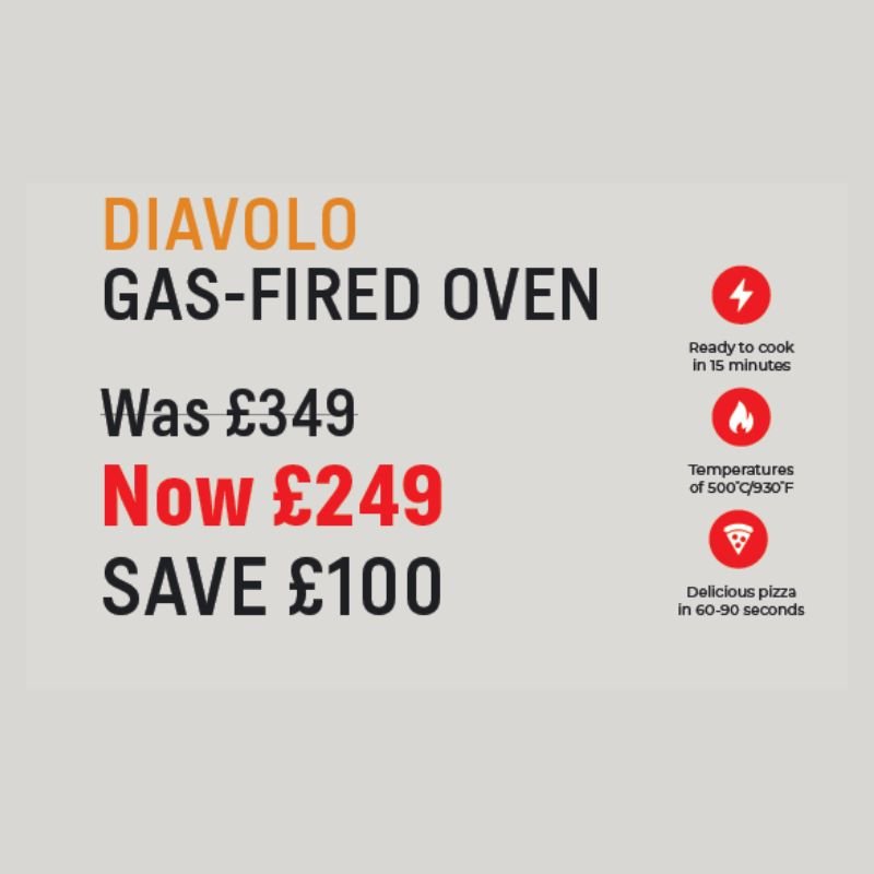 Delivita Diavolo Pizza Oven