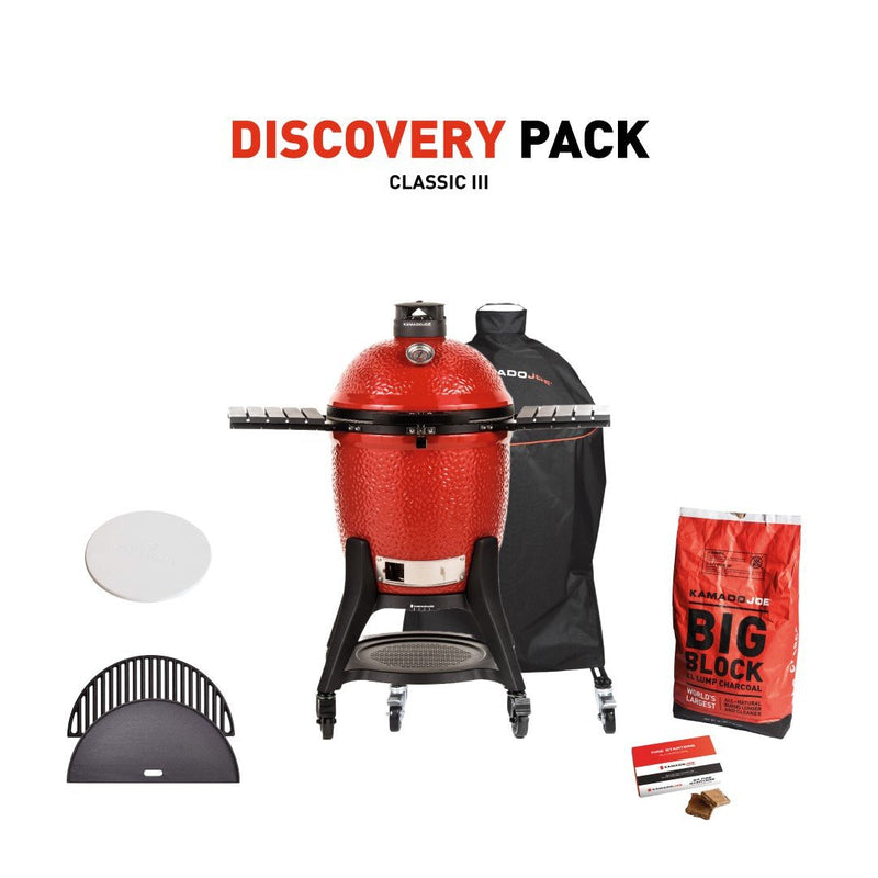 Kamado Joe Grill with Discovery Pack