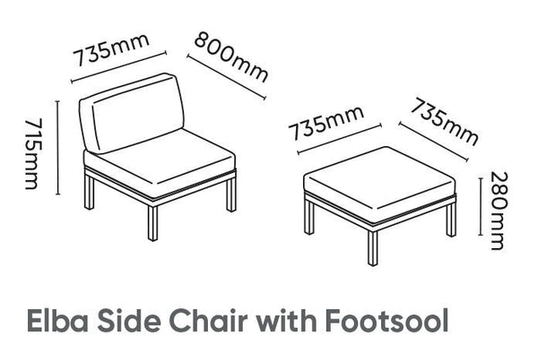 Kettler Elba Side Chair