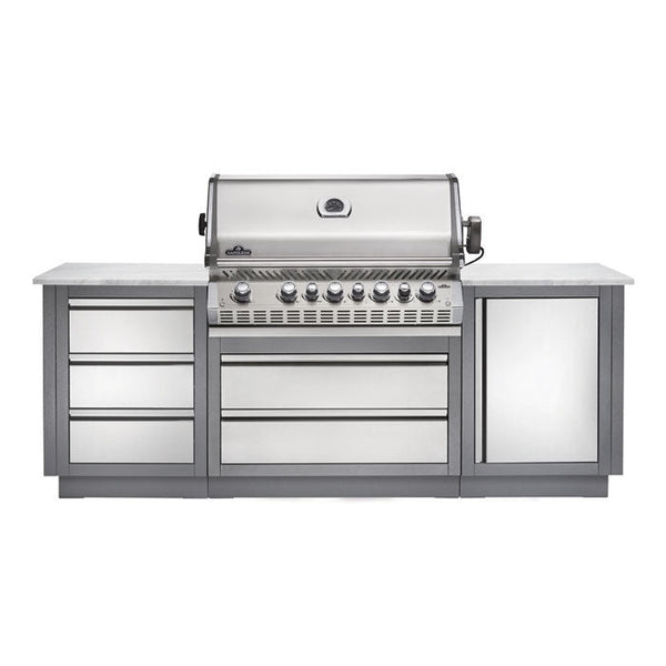 Napoleon Oasis Built-In Under Grill Cabinet for Prestige PRO 665  Built In Grill Head
